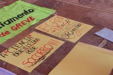 Cafezinho da Negociao e Passeata na UFMG